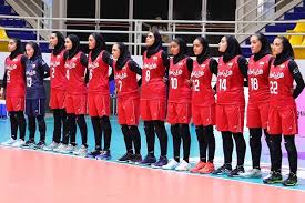 برتری تیم دختران ایران مقابل قزاقستان 